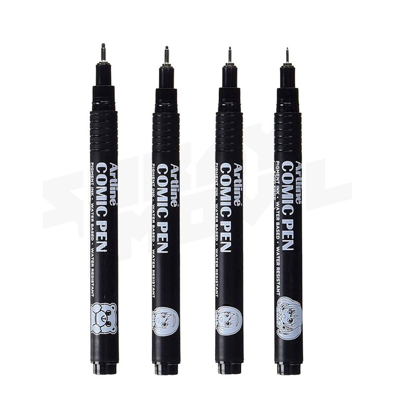 Artline Comic Pen - Micropunta SET : 01 - 03 - 05 - 07 image 2