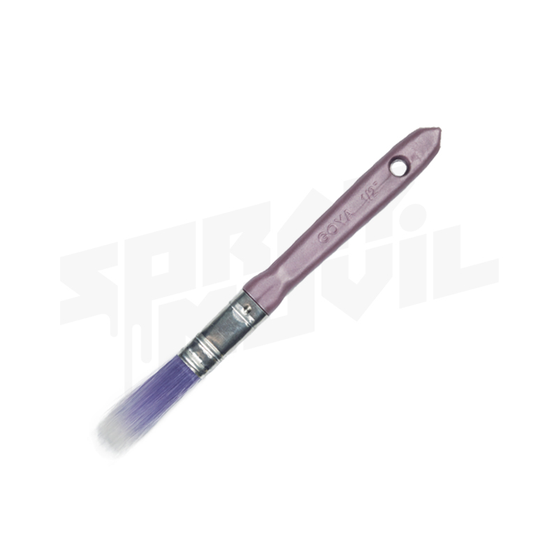 Brocha Lila Monofilamento ½" Goya