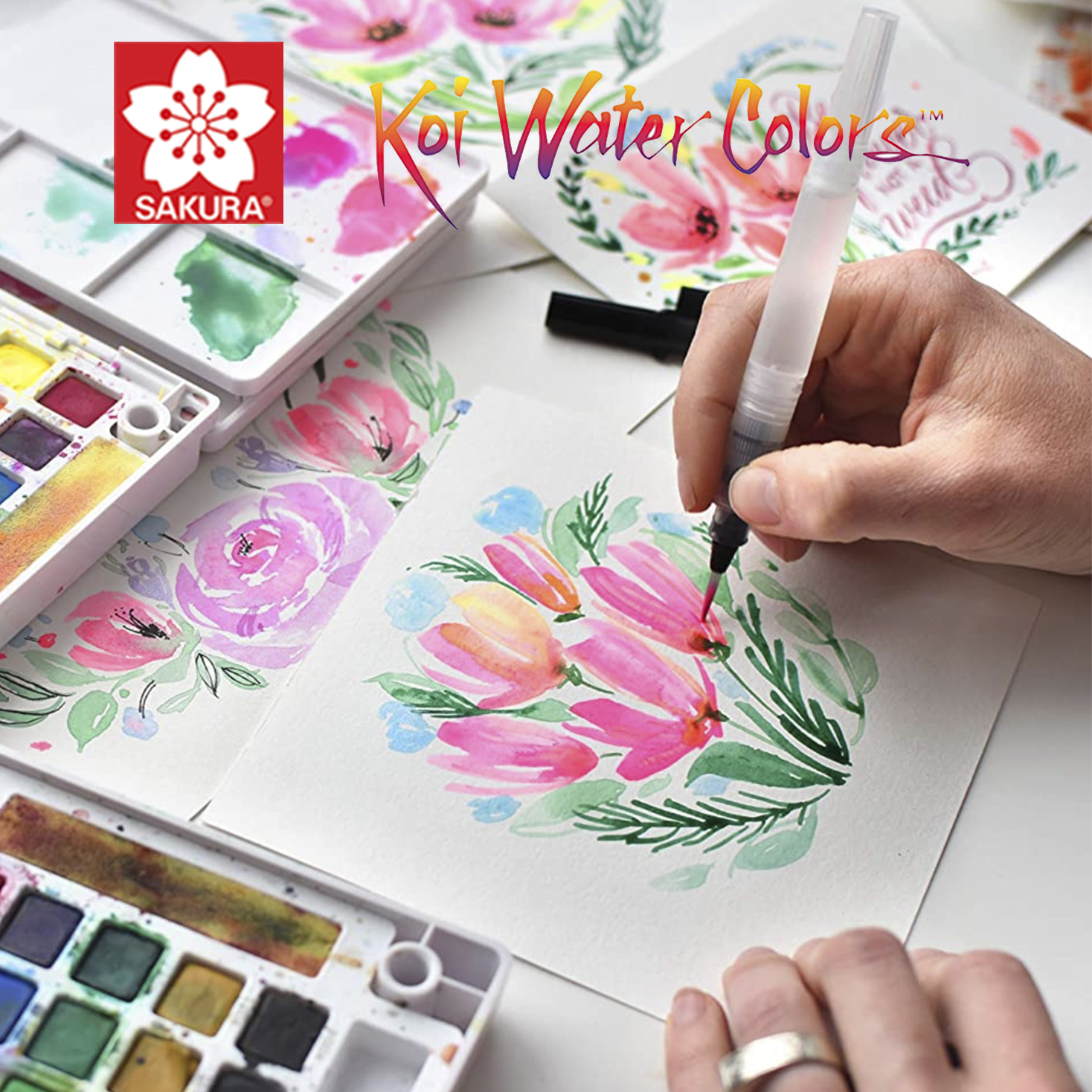 KIT DE ACUARELAS - POCKET FIELD SAKURA image 2