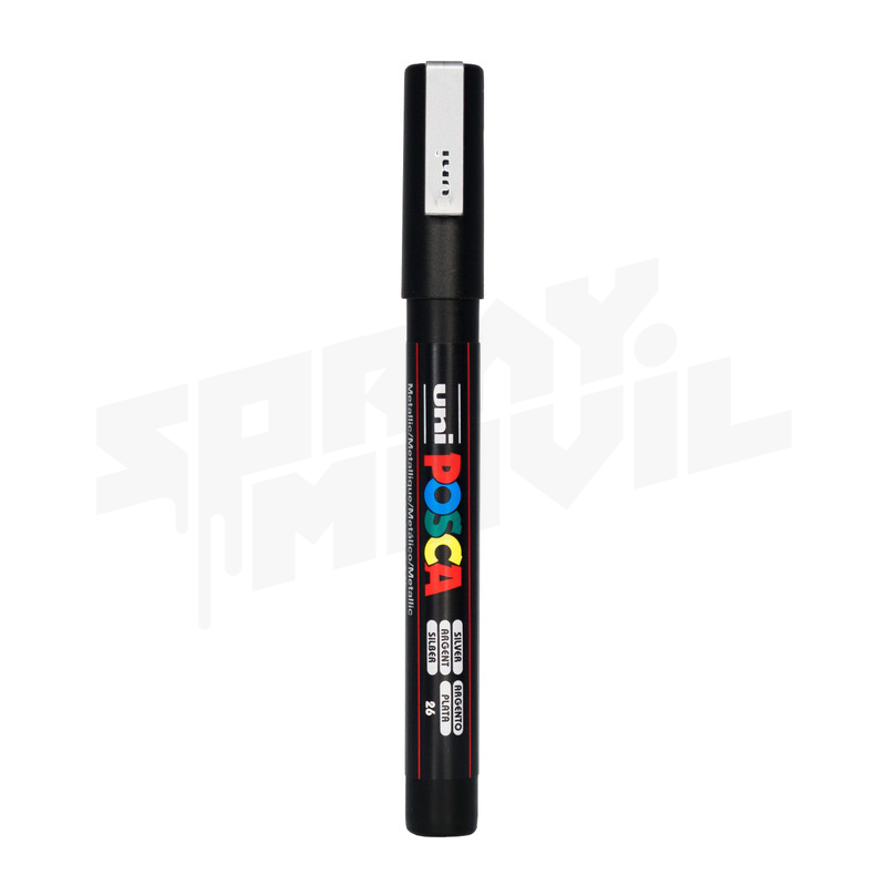 Posca 3m silver image 2