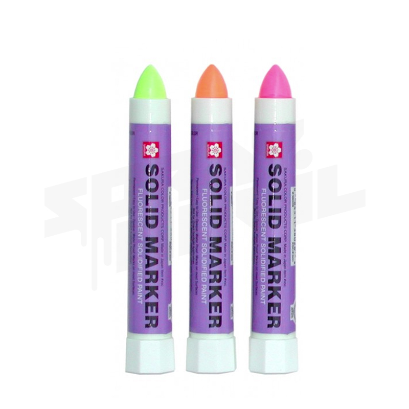 Solid Marker Clasico Alta Temperatura Fluorescente image 2