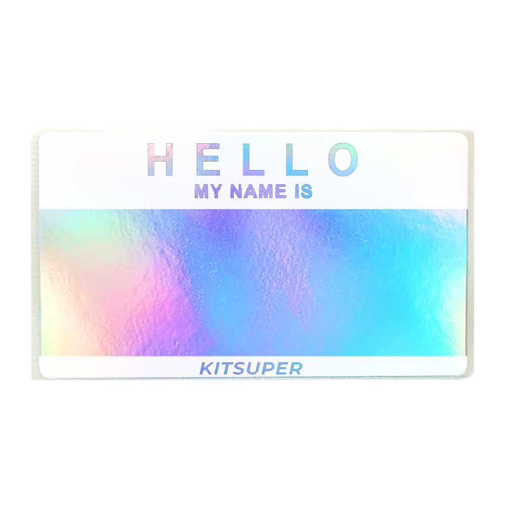 Eggshell Stickers Holografico KITSUPER (Unidad) H image 3